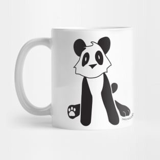 Minimalist Panda Mug